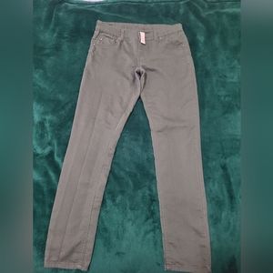 Justice girl's jeans, color dark green, size 16 1/2